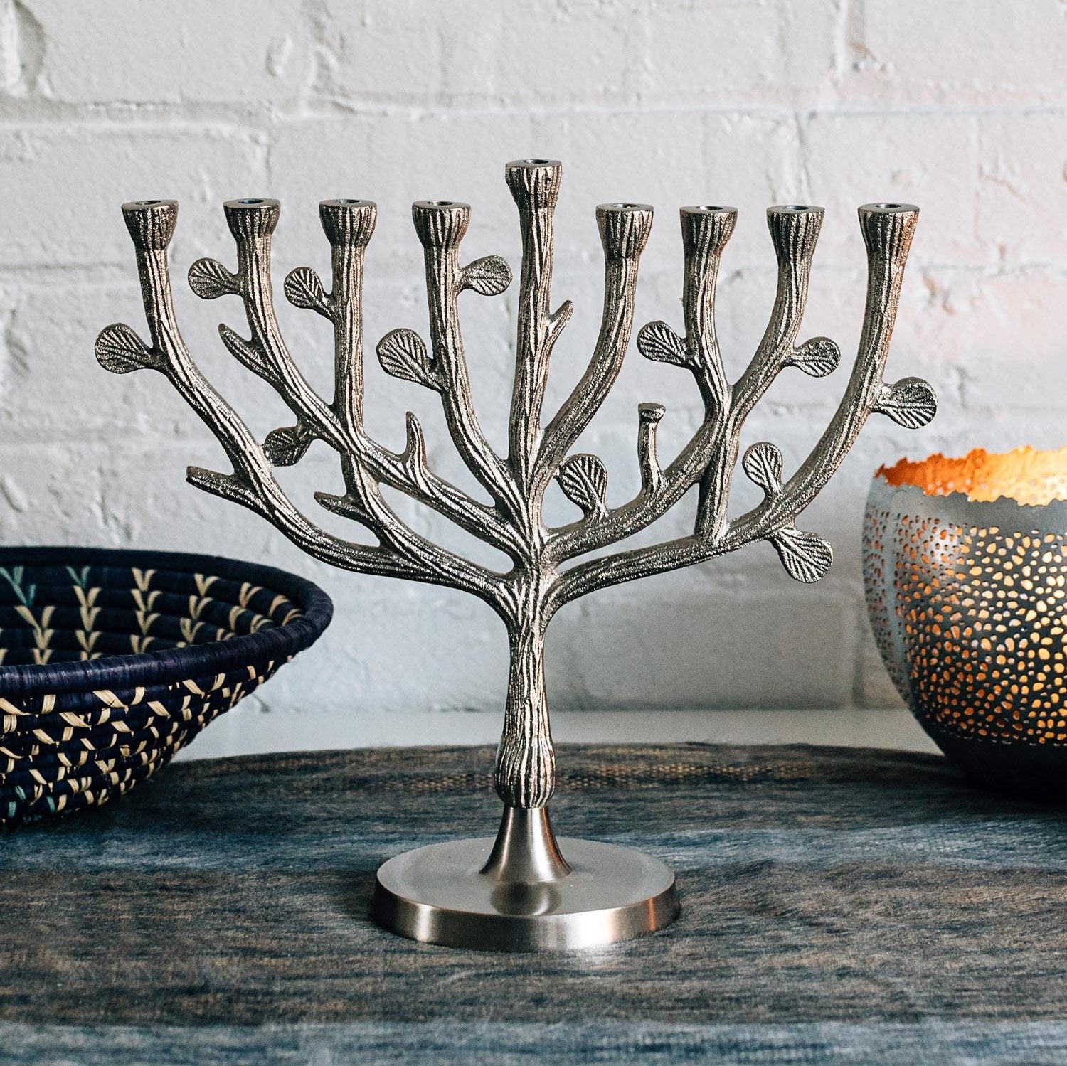 Tree of Life Menorah - Ten Thousand Villages