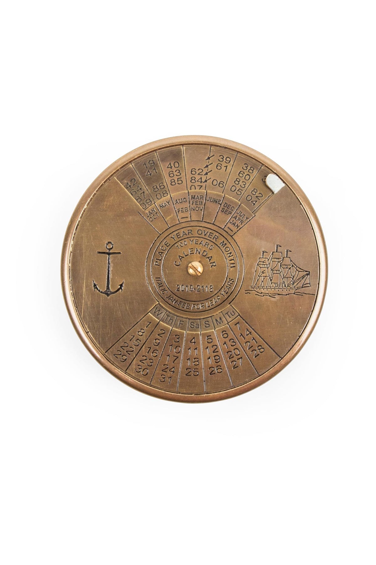100 Year Perpetual Calendar