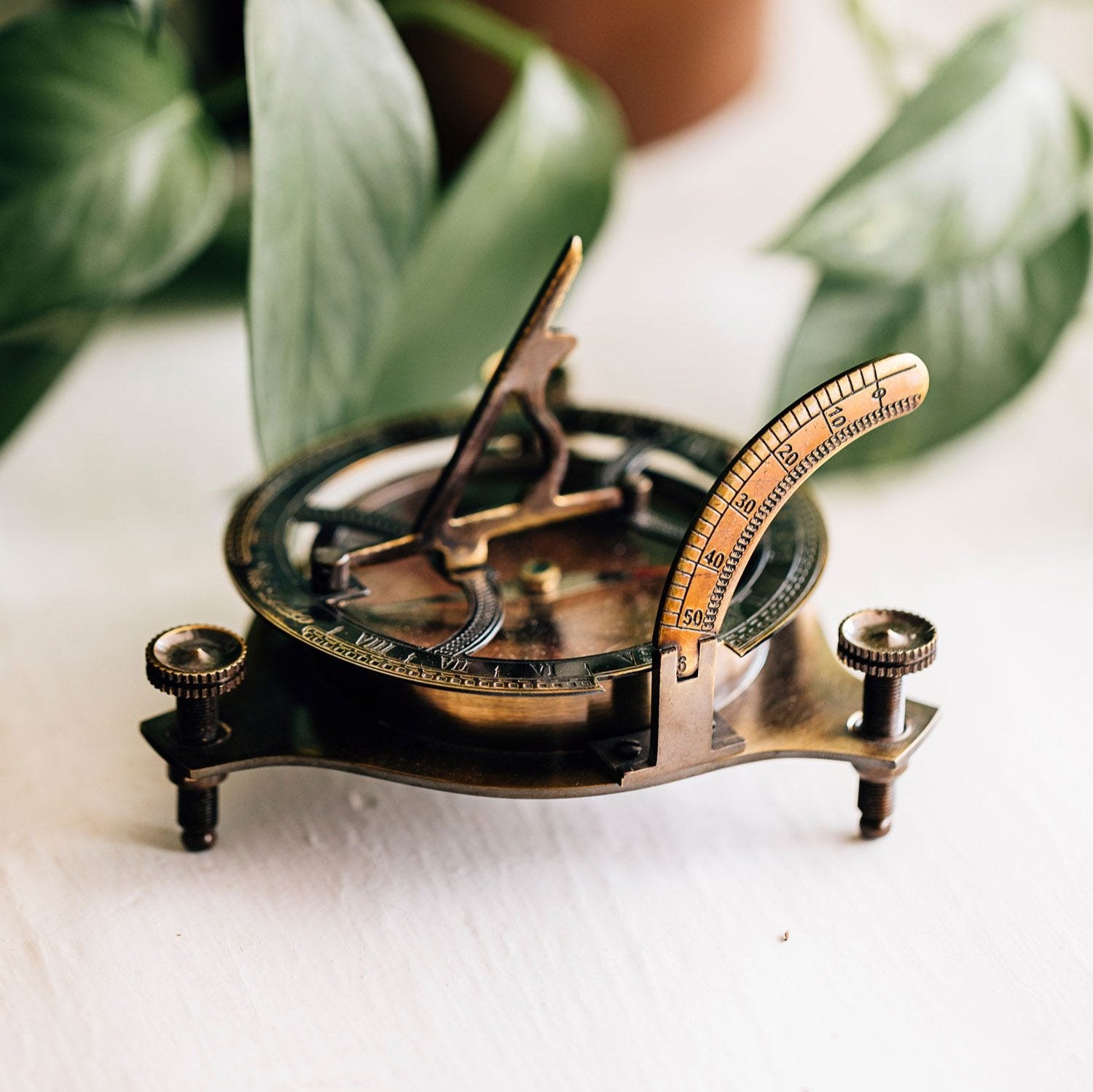 Ten Thousand Villages Sundial Compass