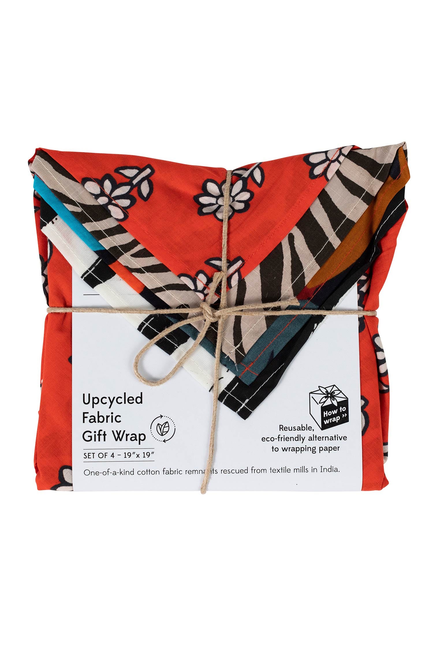 Upcycled Gift Wrap Set - Ten Thousand Villages