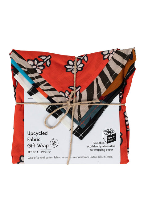 Upcycled Gift Wrap Set 1