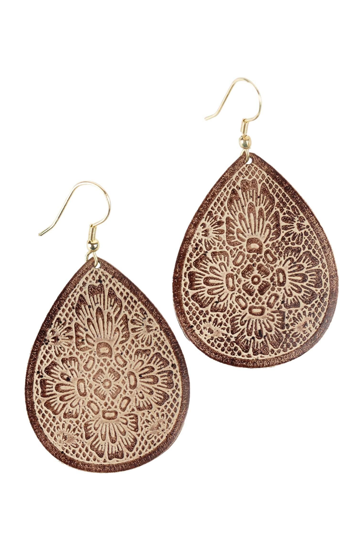 Regal Teardrop Earrings - Ten Thousand Villages