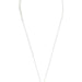Aqua Pearl Silver Pendant Necklace thumbnail 1