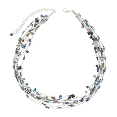 Suspended Galaxies Necklace