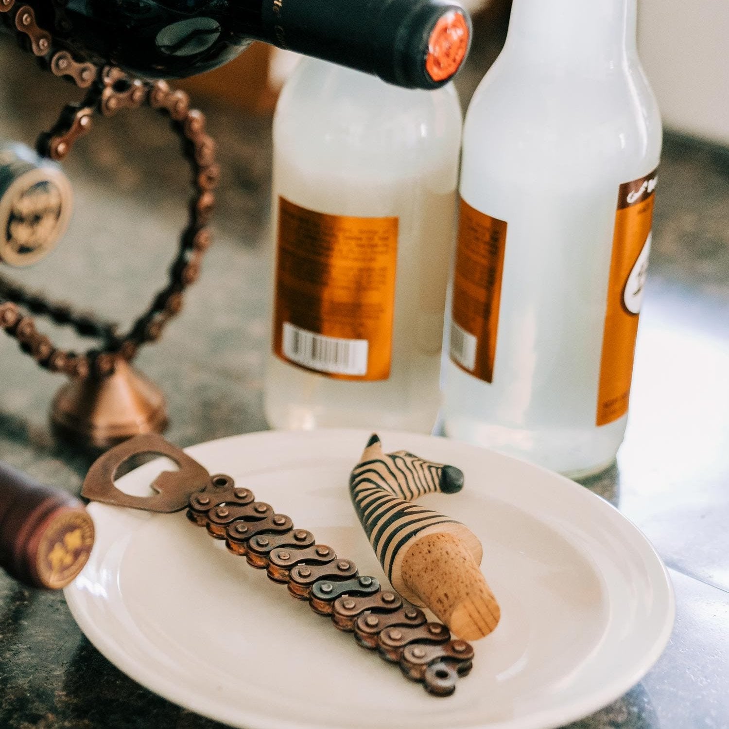 Bike Chain Bottle Opener - Ten Thousand Villages
