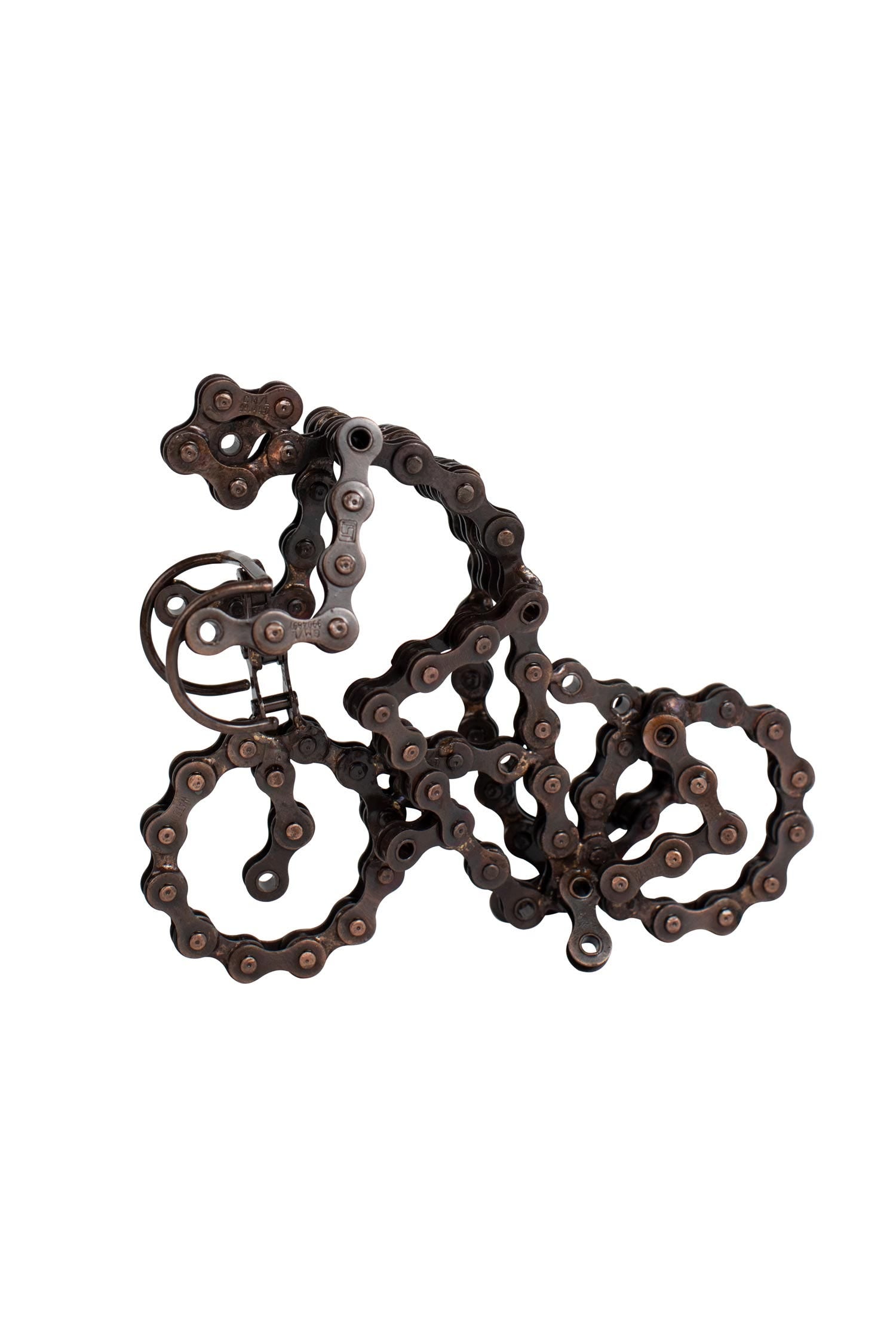 Recycled Bike Chain Sculpture - Ten Thousand Villages