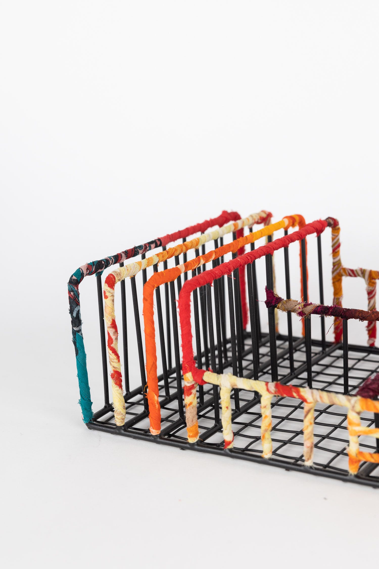 Sari Wrapped Desk Organizer - Ten Thousand Villages