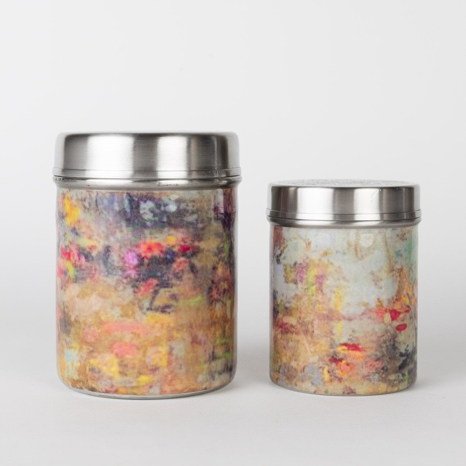 Monet Metal Storage Canister - Ten Thousand Villages