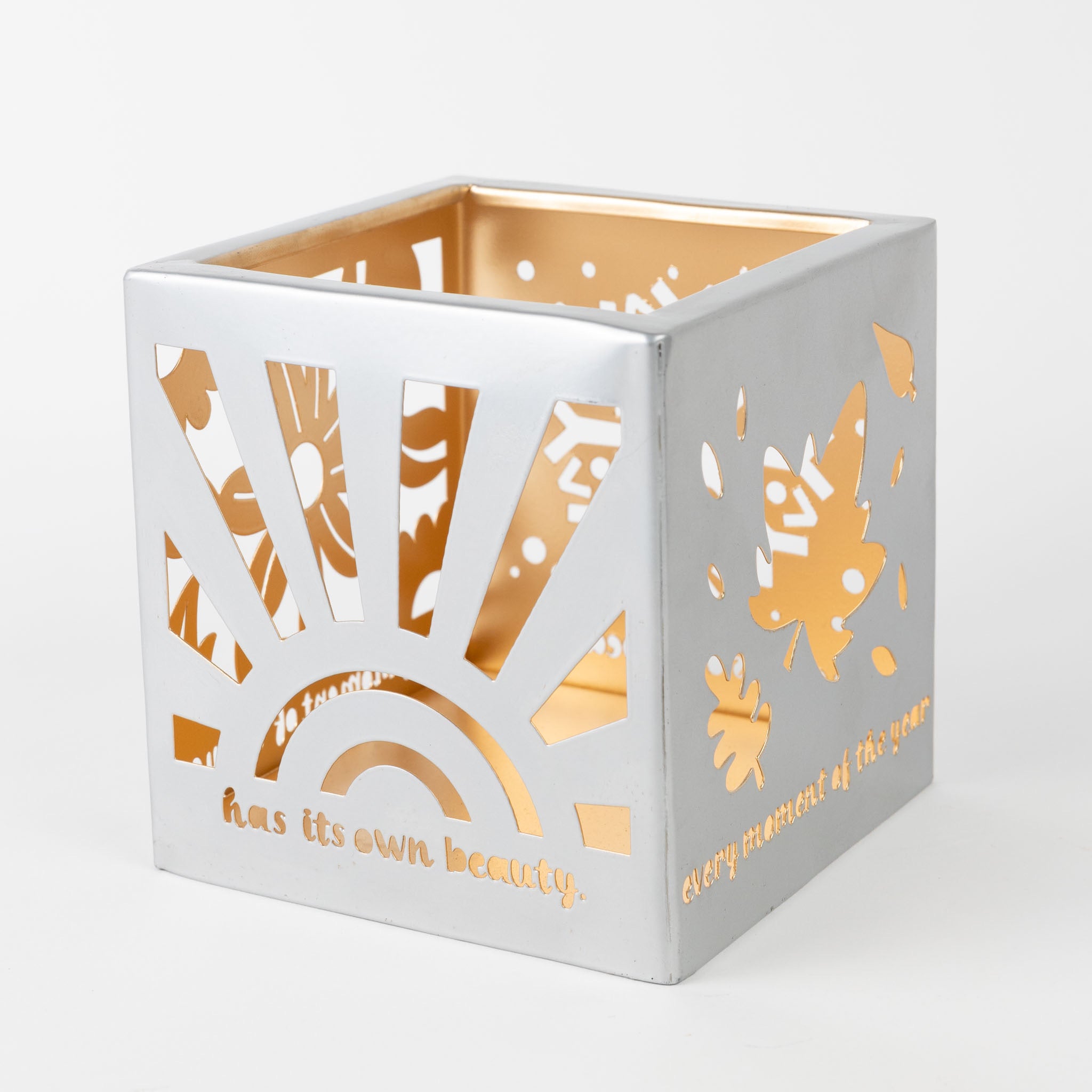 Four Seasons Cube Candleholder - Default Title (6832520)