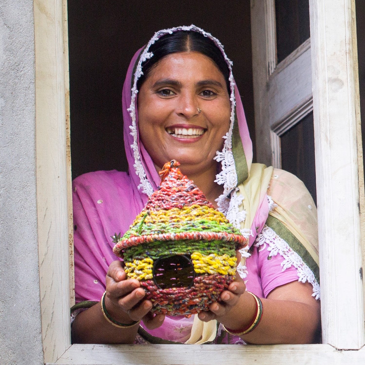 Sunny Garden Birdhouse - Ten Thousand Villages
