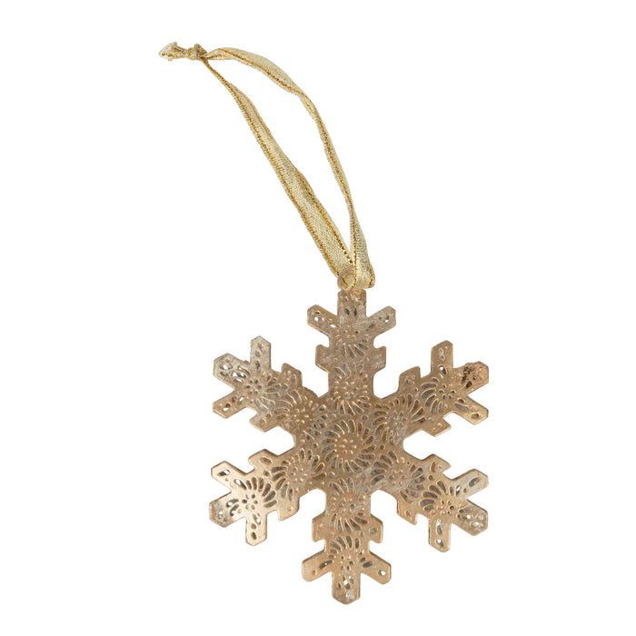 Snowy Day Snowflake Ornament - Default Title (6832670) 1