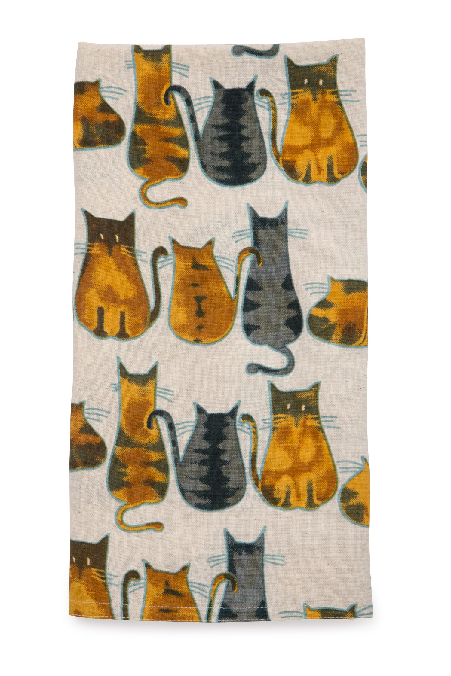 Ten Thousand Villages Cats About It Tea Towel - Thumbnail 2