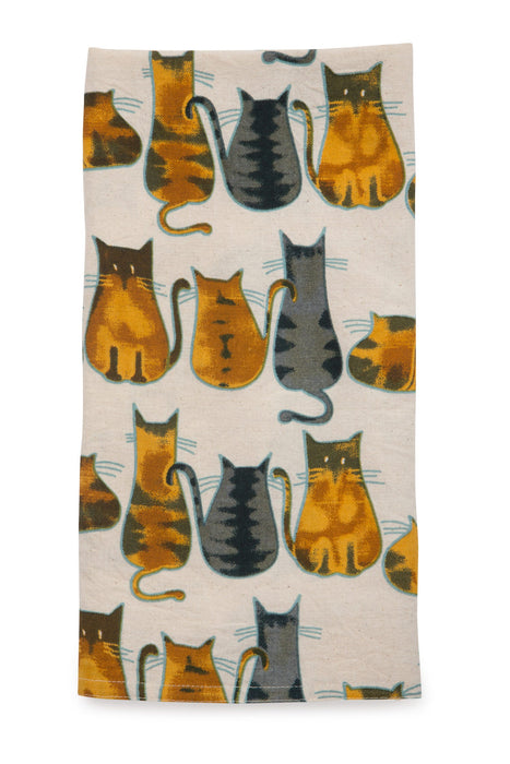 Cats About It Tea Towel 1