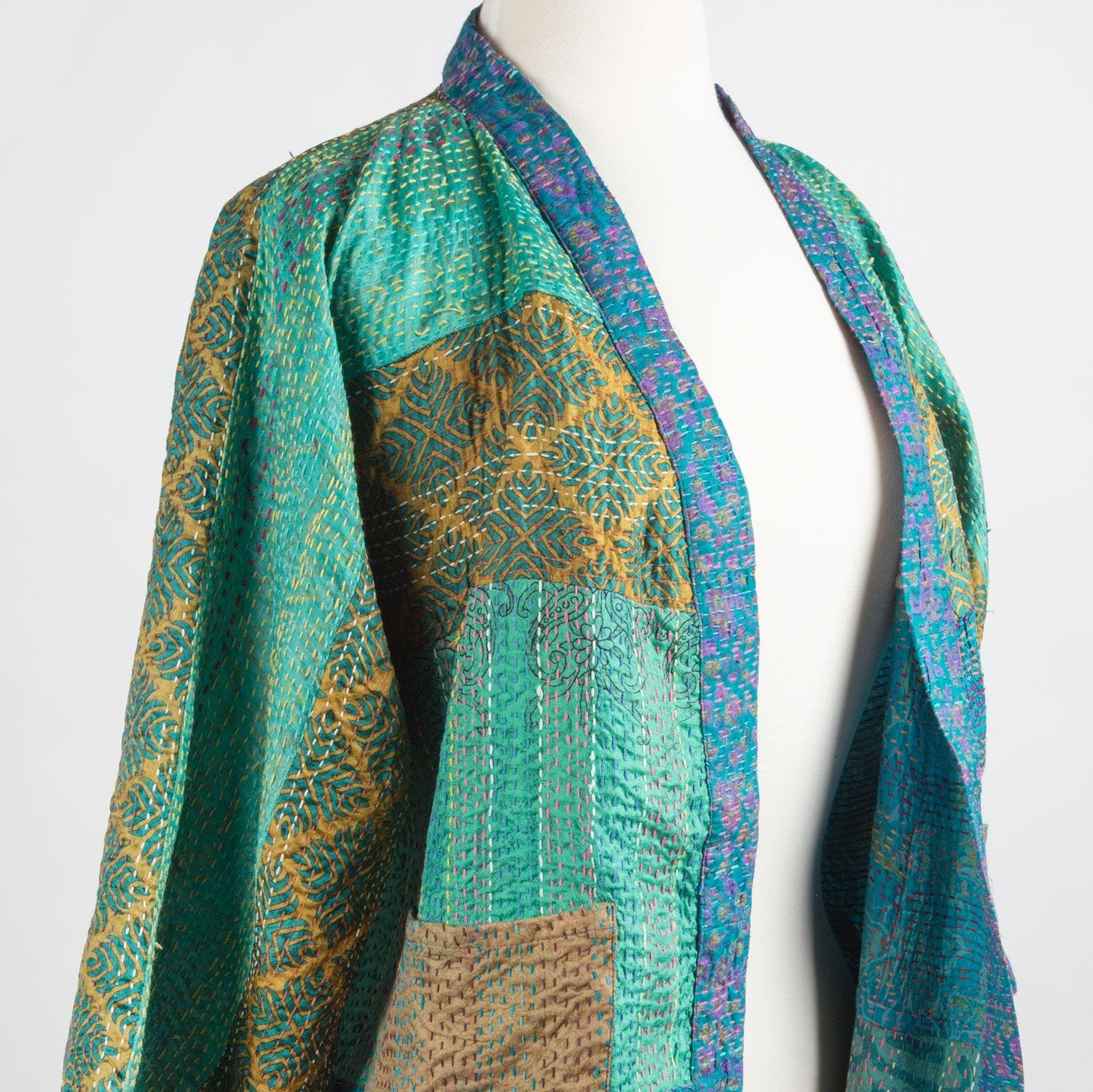 Patchwork Sari Topper - Ten Thousand Villages