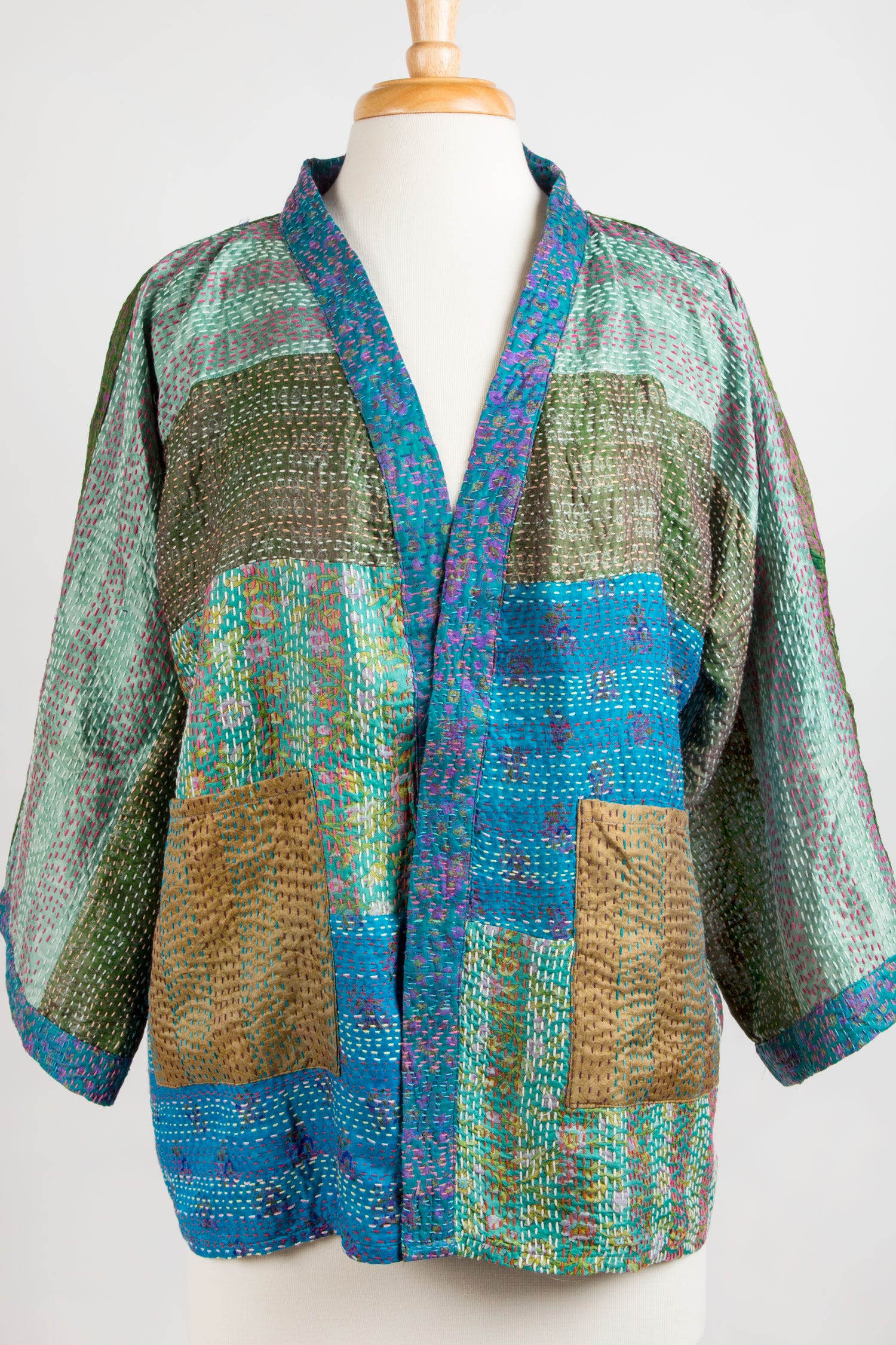 Patchwork Sari Topper - Ten Thousand Villages