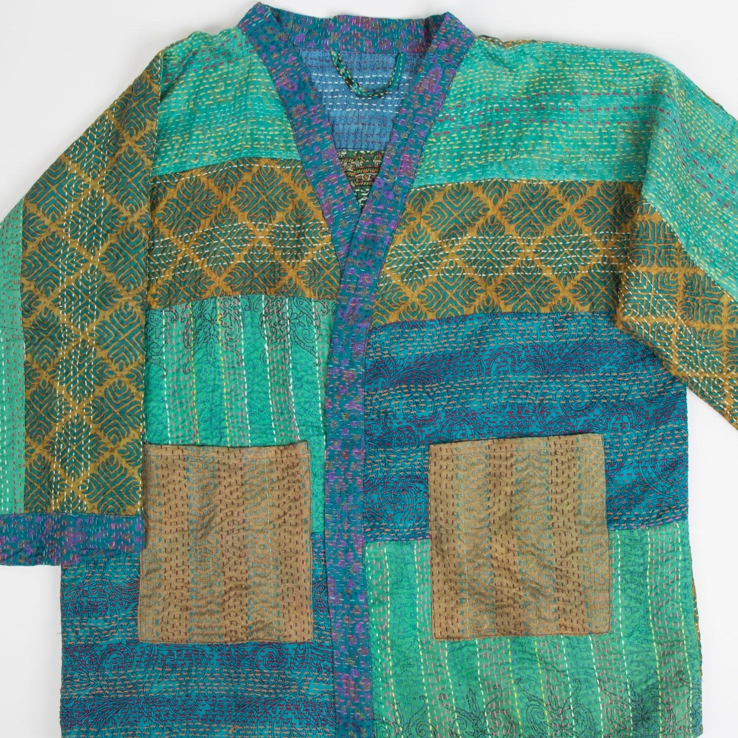 Patchwork Sari Topper - Ten Thousand Villages