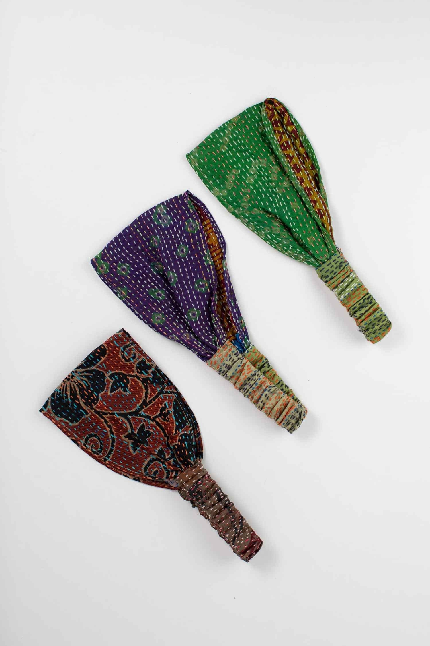Kantha Stitch Headband - Ten Thousand Villages