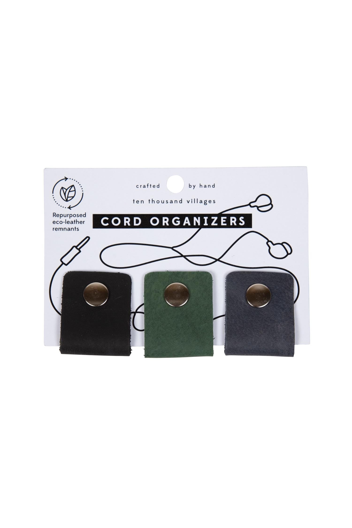 Leather Cord Organizers - Ten Thousand Villages