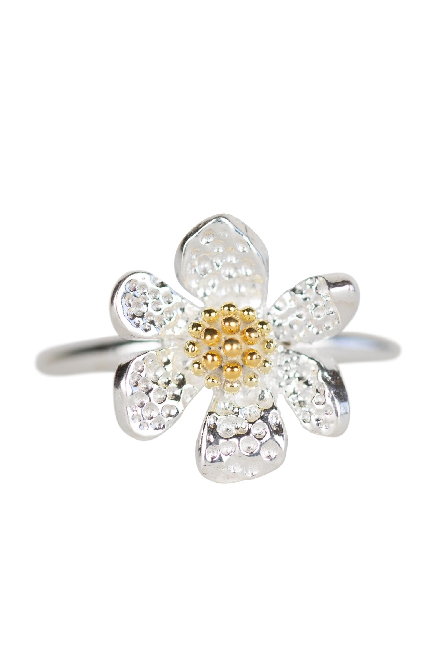 Silver Flower Ring - Ten Thousand Villages