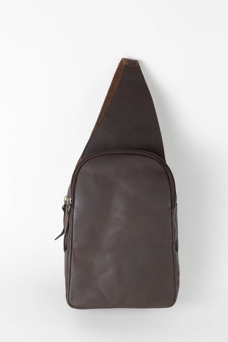Umber Eco-Leather Sling Bag 3