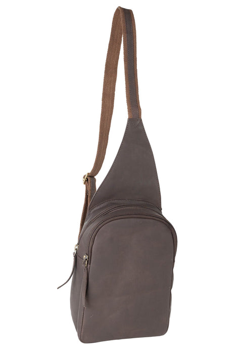 Umber Eco-Leather Sling Bag 1