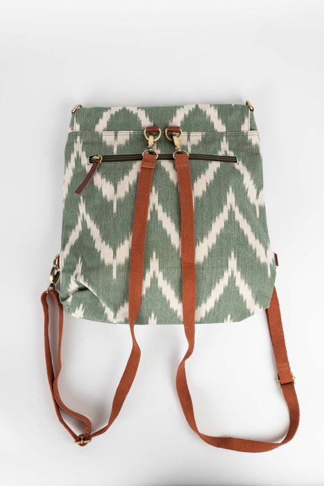 Will Travel Ikat Backpack 5
