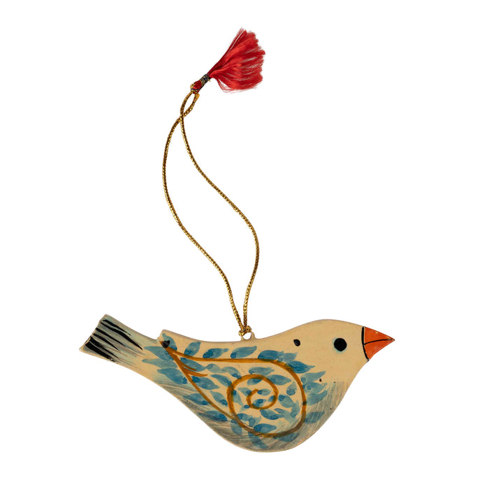 Wood Song Bird Ornament - Default Title (6839540) 1