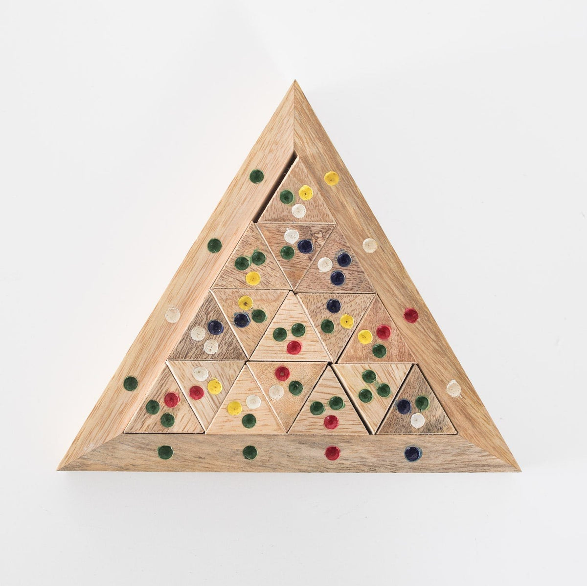 Triangle Puzzle Game – Ten Thousand Villages
