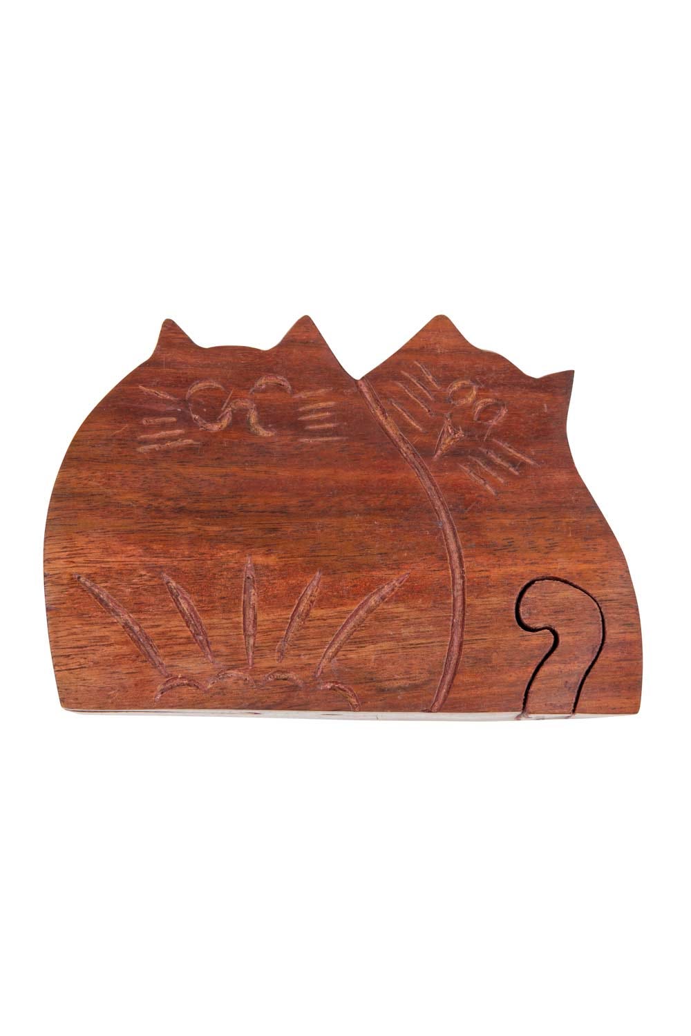 Twin Kitties Puzzle Box - Ten Thousand Villages
