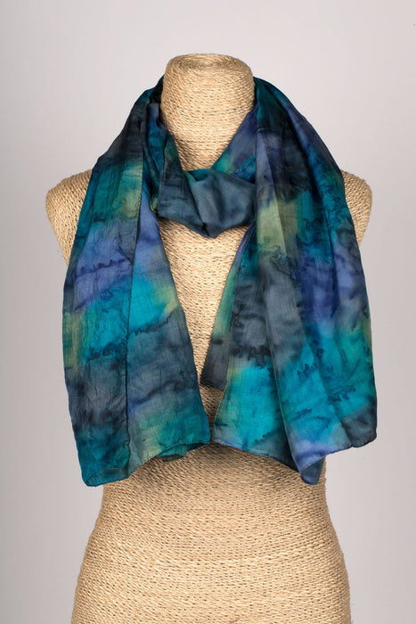 Waterfall Painted Scarf 3