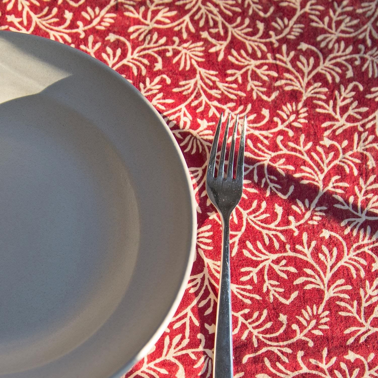 Red Vines Tablecloth - Ten Thousand Villages