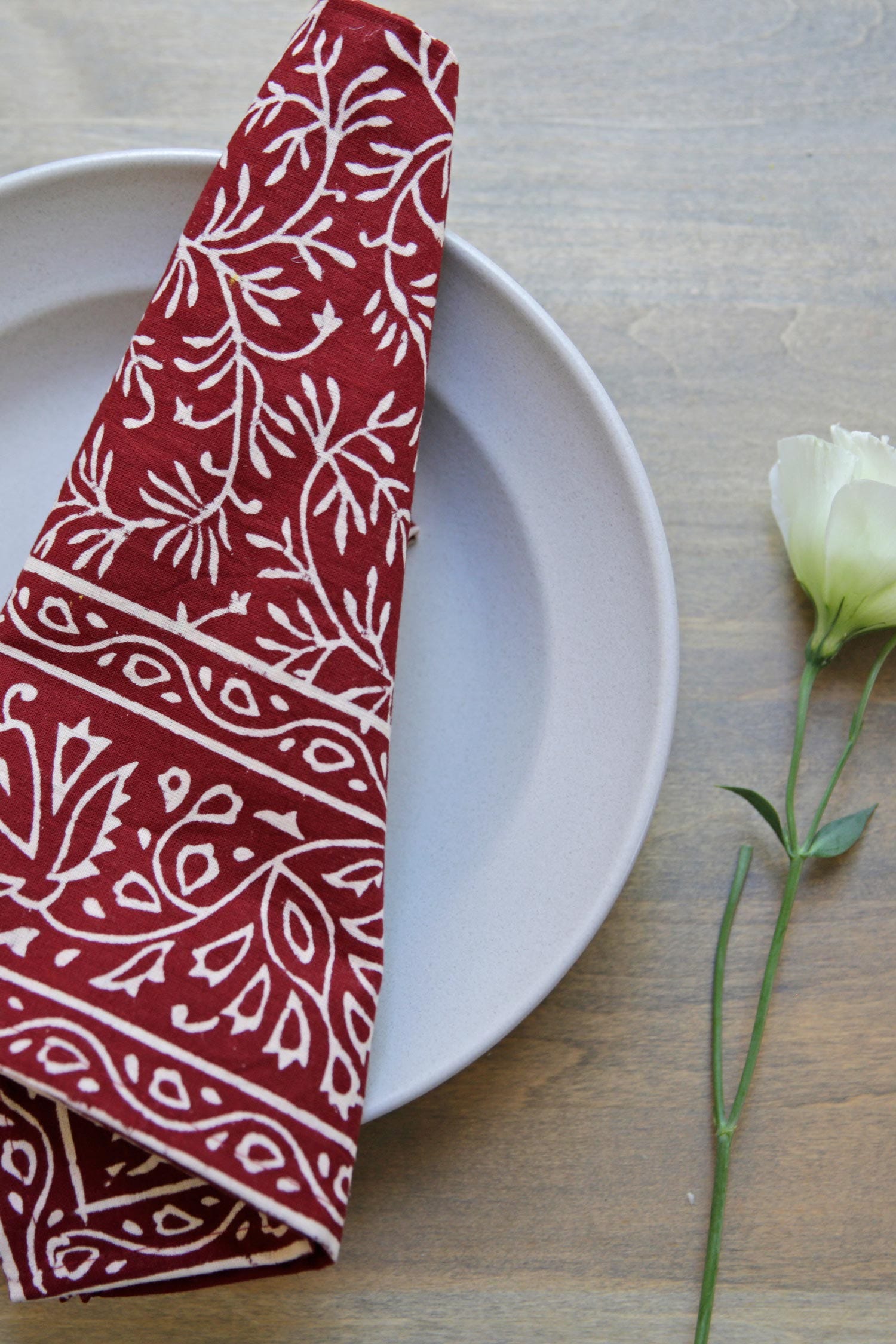 Red Vines Napkin - Ten Thousand Villages