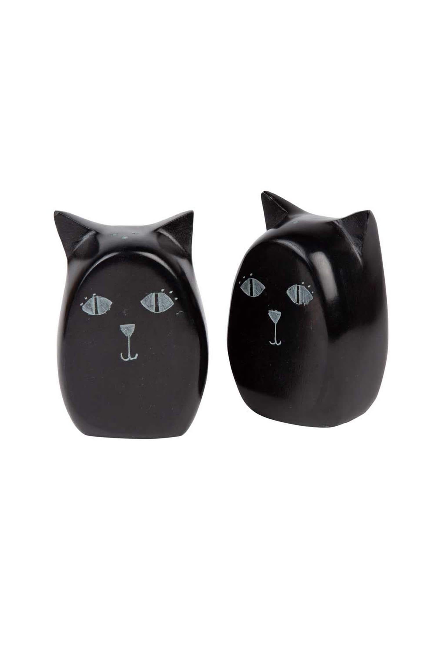Cat Salt & Pepper Shakers - Ten Thousand Villages
