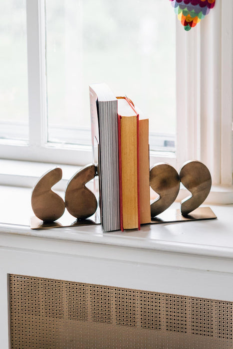 Quote Marks Bookends 3