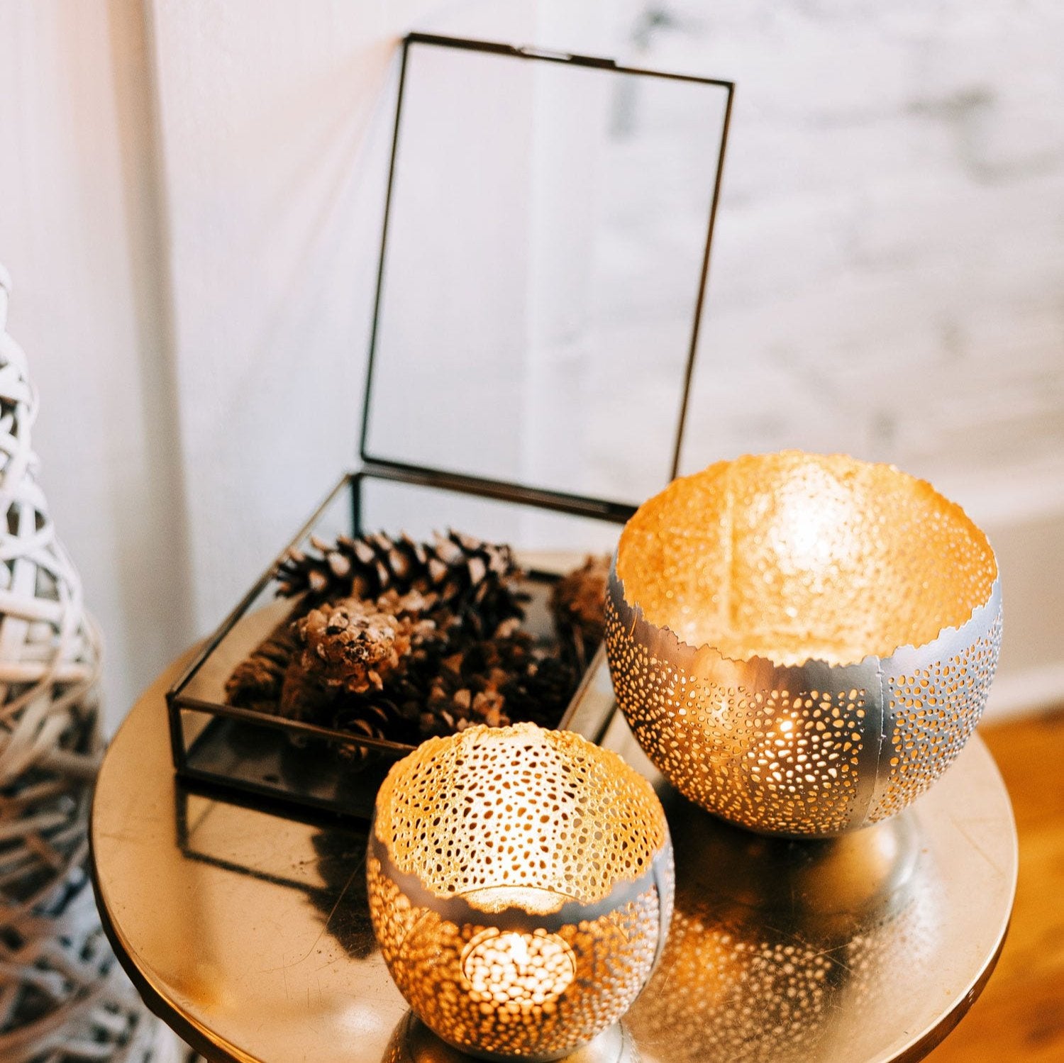 Antiqued Brass Keepsake Box - Ten Thousand Villages