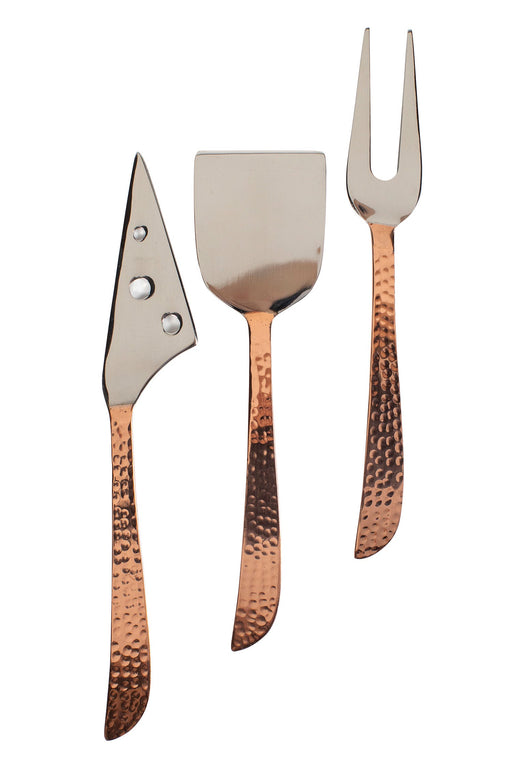 Hammered Handle Cheese Servers
