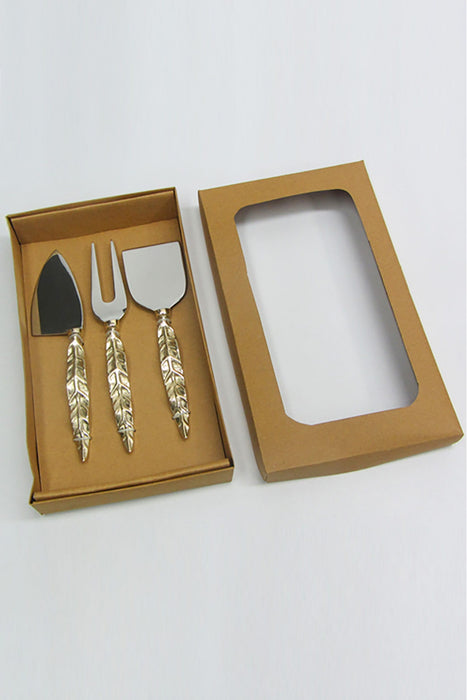 Feather Cheese Knife Set 3