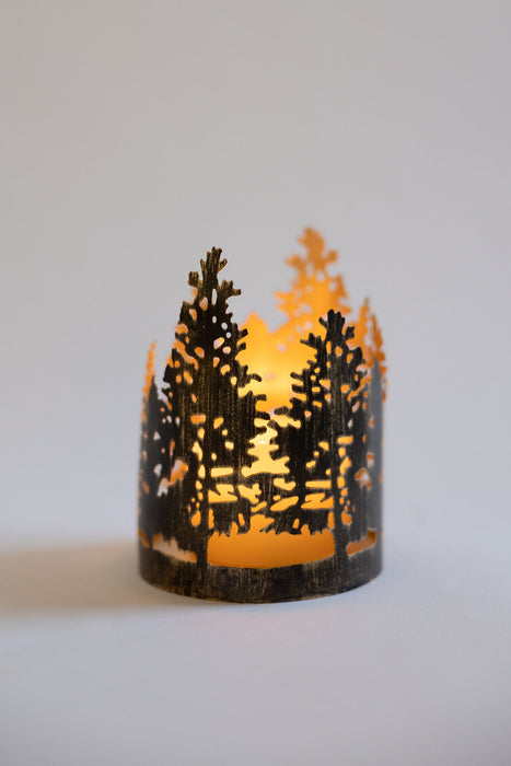 Forest Shimmer Candleholder (MD) 2