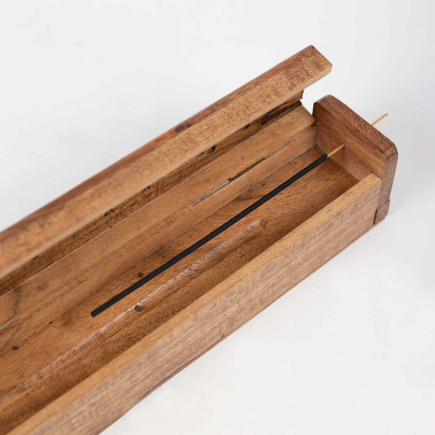 Acacia Wood Incense Box - Ten Thousand Villages