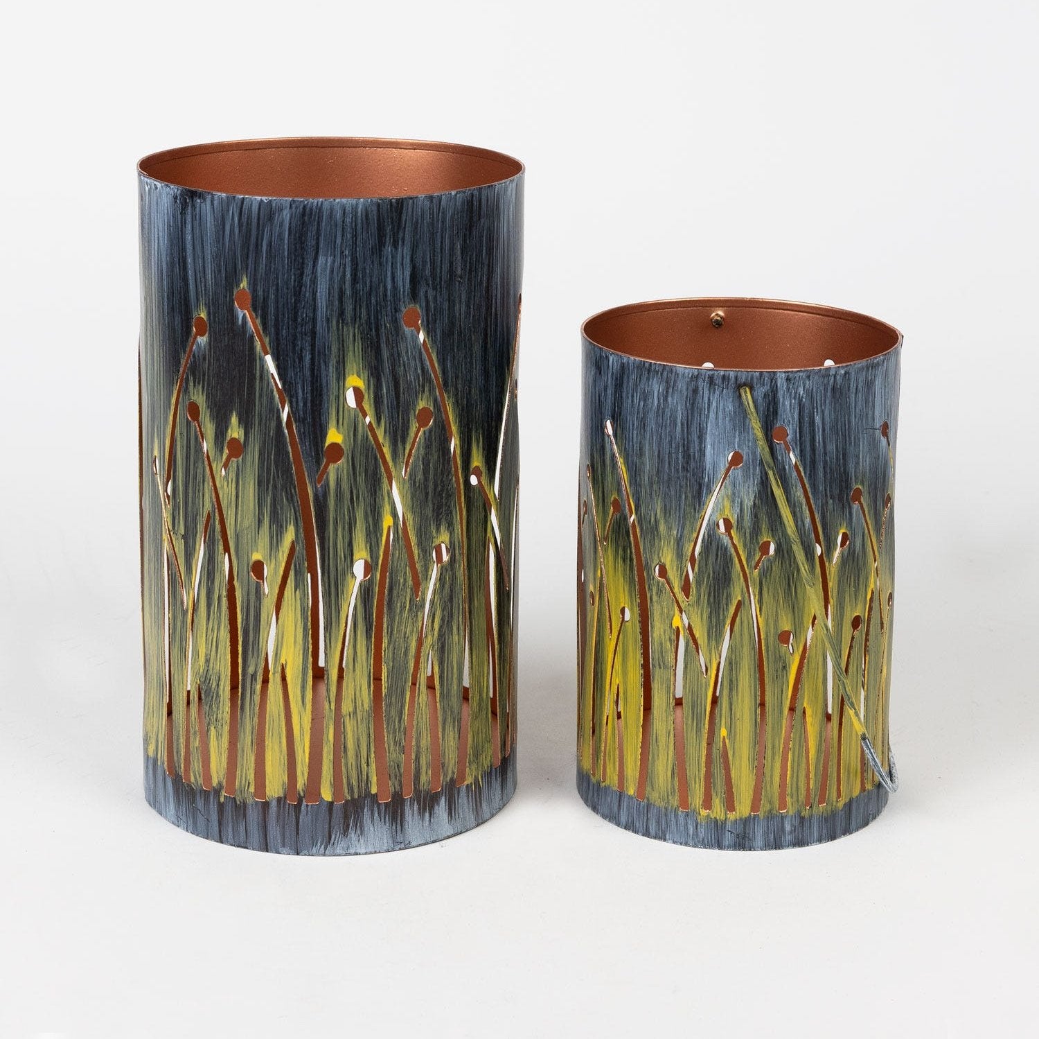 Seagrass Iron Candleholder - Ten Thousand Villages