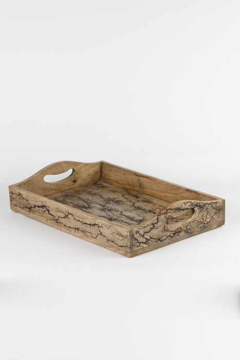 Roots Motif Handle Tray 3