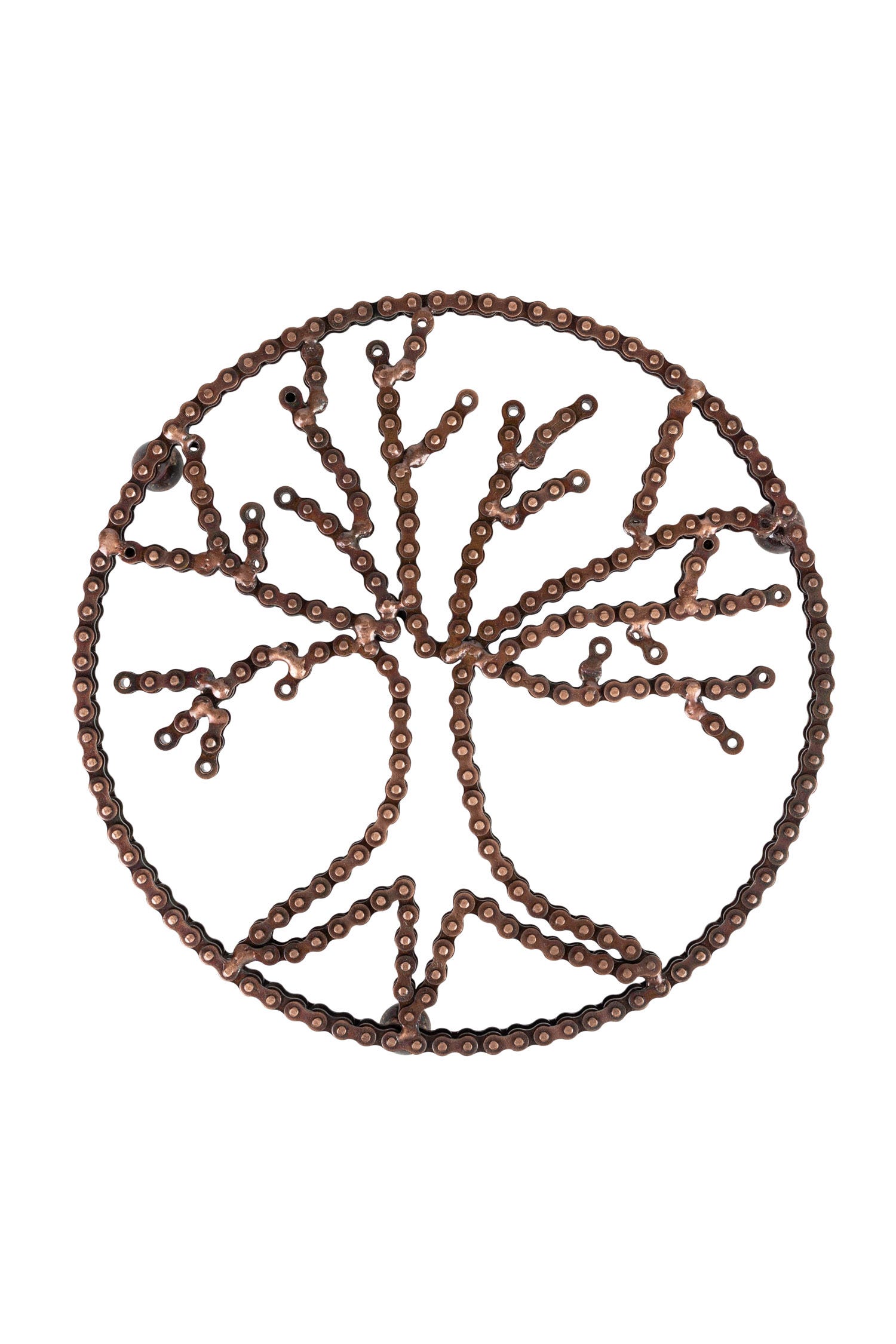 Tree of Life Bike Chain Trivet - Ten Thousand Villages