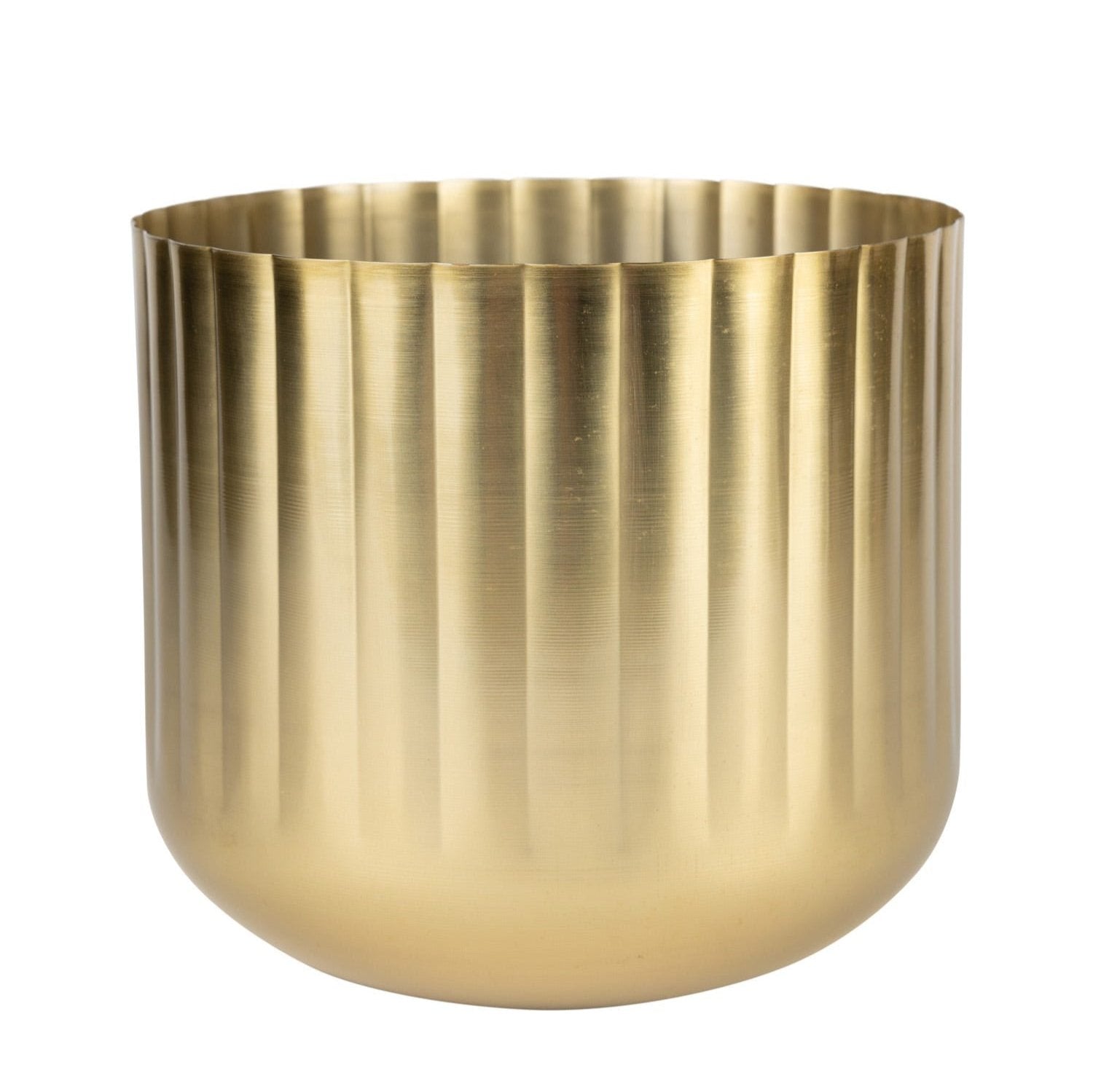 Firelit Scalloped Planter - Ten Thousand Villages