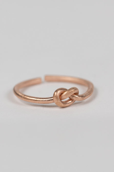 Brass Knot Ring 2