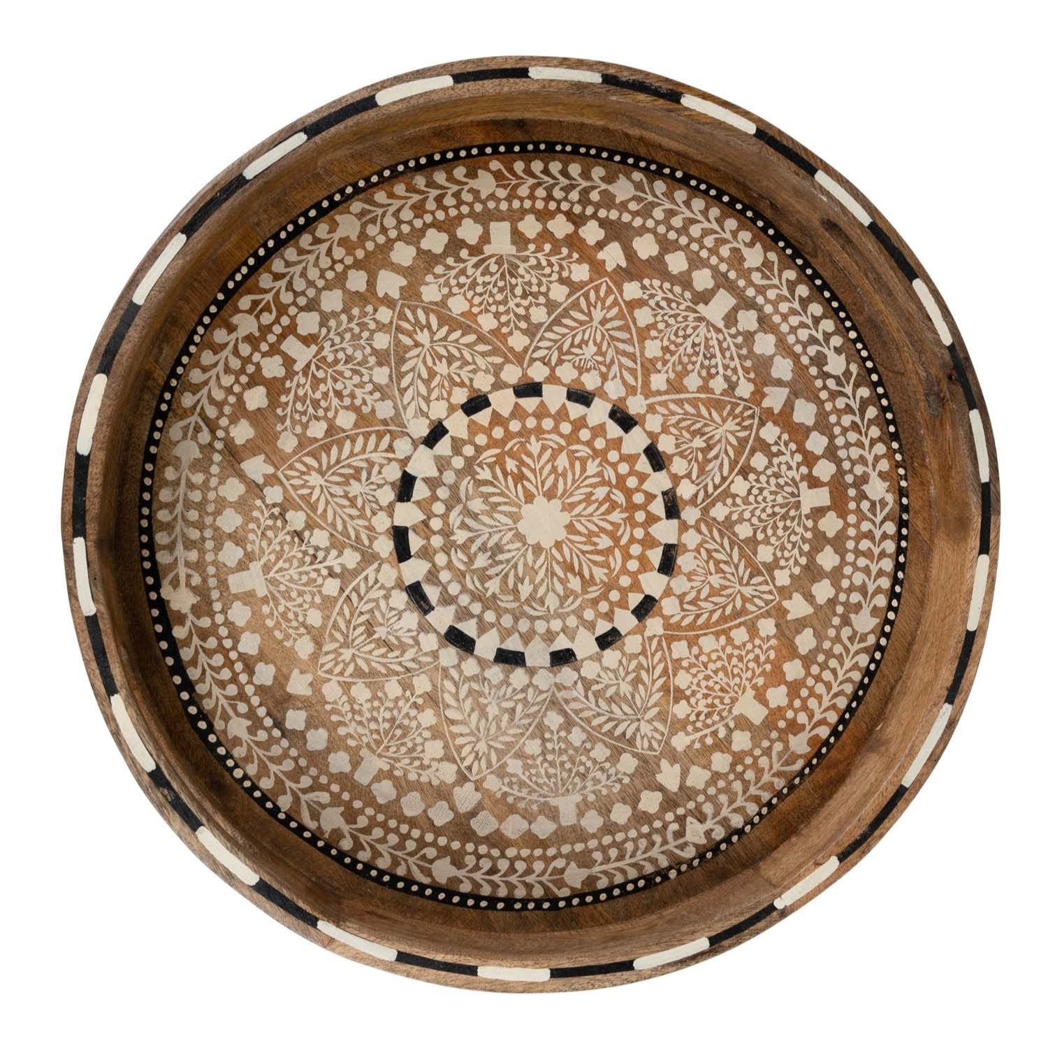 Mango Mandala Serving Tray - Ten Thousand Villages