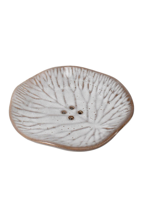 Neutral Lily Pad Soap Dish 1