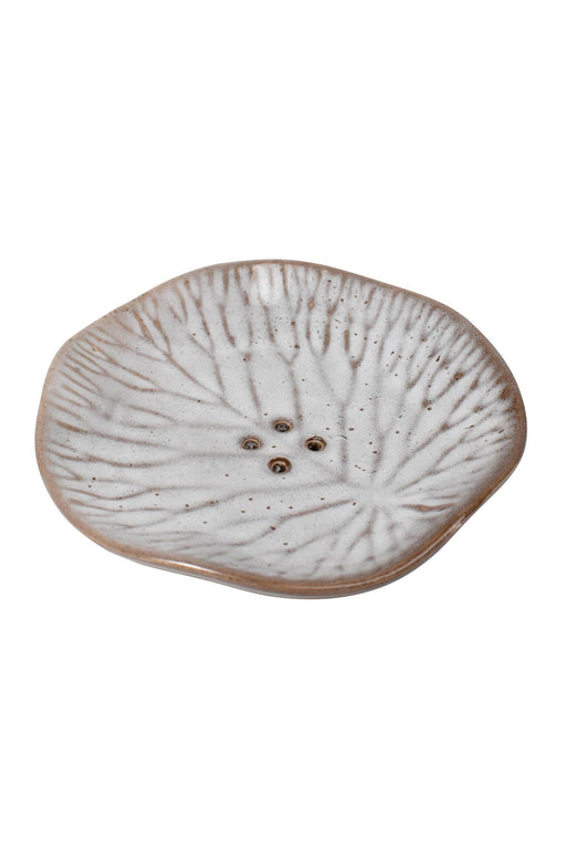 Neutral Lily Pad Soap Dish