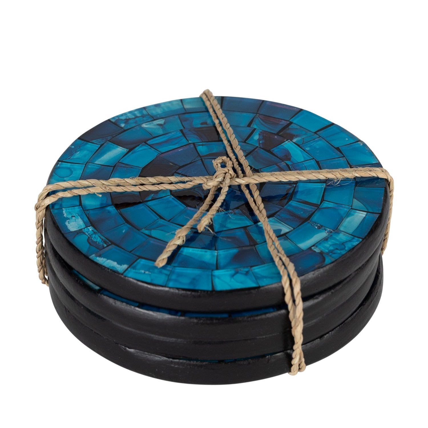 Tropical Waters Mosaic Coasters - Ten Thousand Villages