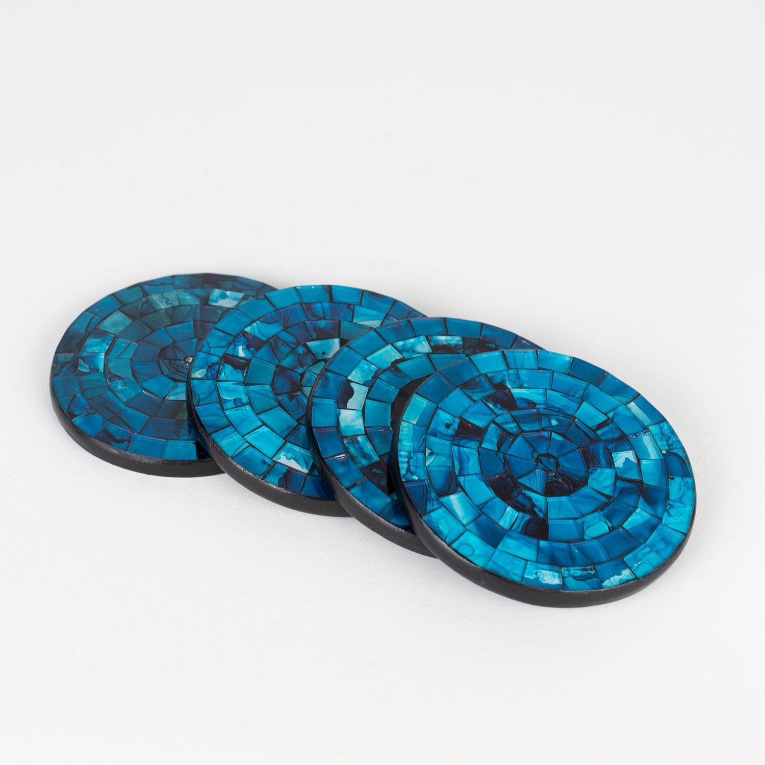 Tropical Waters Mosaic Coasters - Ten Thousand Villages