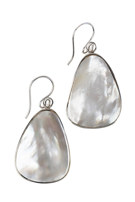 Silver Seaside Drop Earrings 1